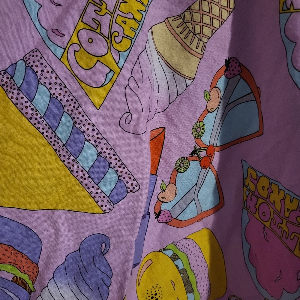 Retrolicious pink carnival candy skirt size 1x - Picture 3 of 5